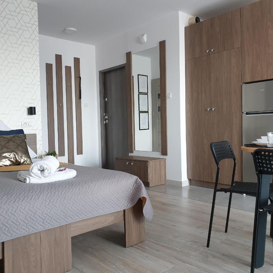 우치 Q Apart Coral - Studio, Manufaktura, Parking Gratis, Tv Max, Fv, Gwarancja Zadowolenia 아파트 외부 사진