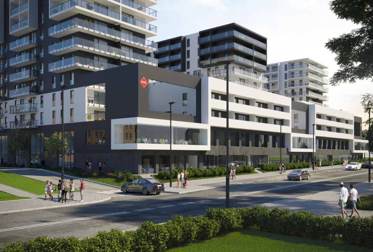 우치 Q Apart Coral - Studio, Manufaktura, Parking Gratis, Tv Max, Fv, Gwarancja Zadowolenia 아파트 외부 사진