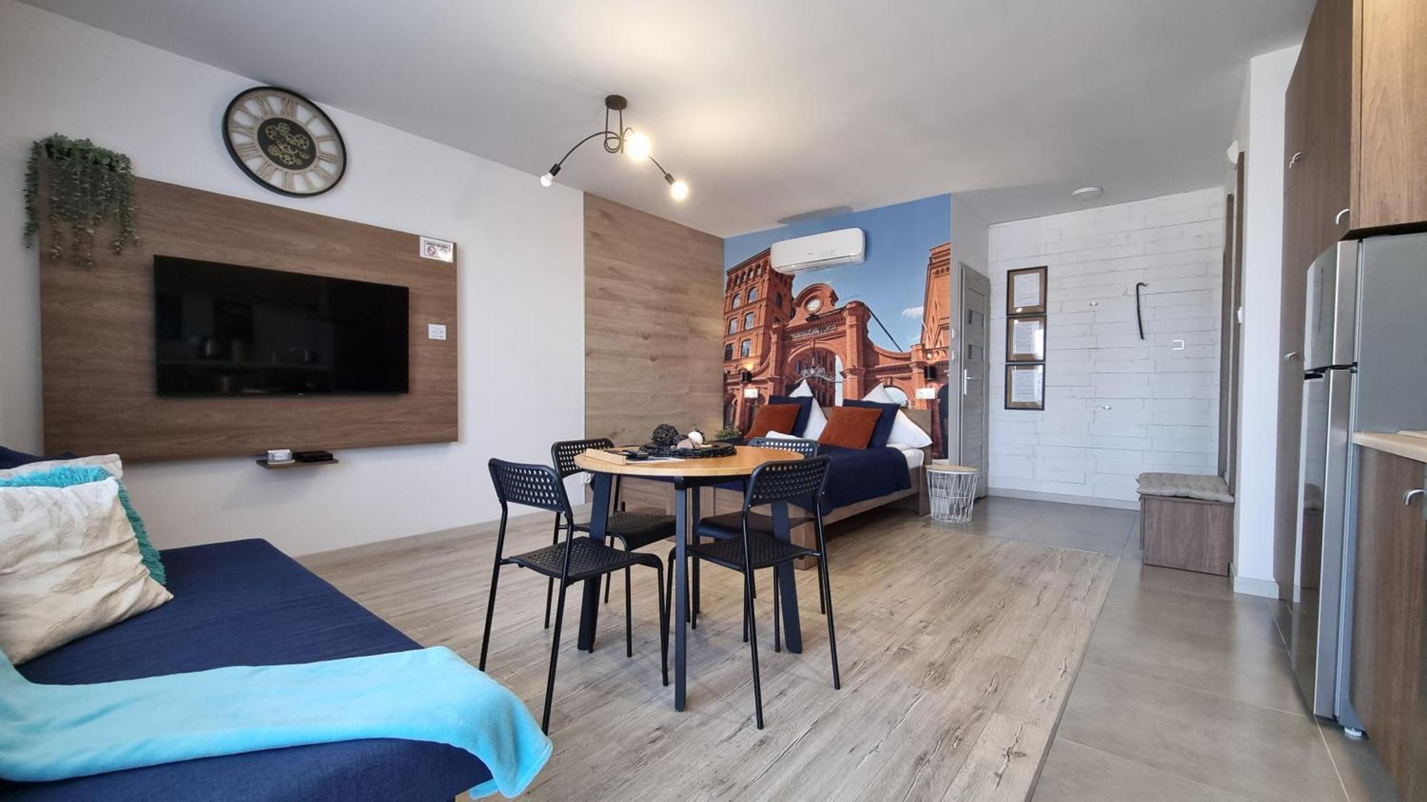 우치 Q Apart Coral - Studio, Manufaktura, Parking Gratis, Tv Max, Fv, Gwarancja Zadowolenia 아파트 외부 사진